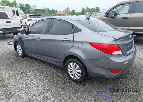 2013 Hyundai Accent Gls from USA, damaged, VIN KMHCT4AE6DU568852